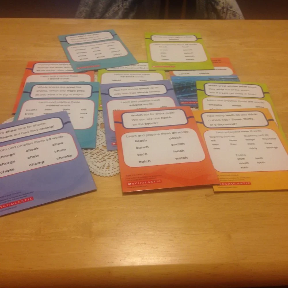 Sharks Phonics Readers, scholastic early readers